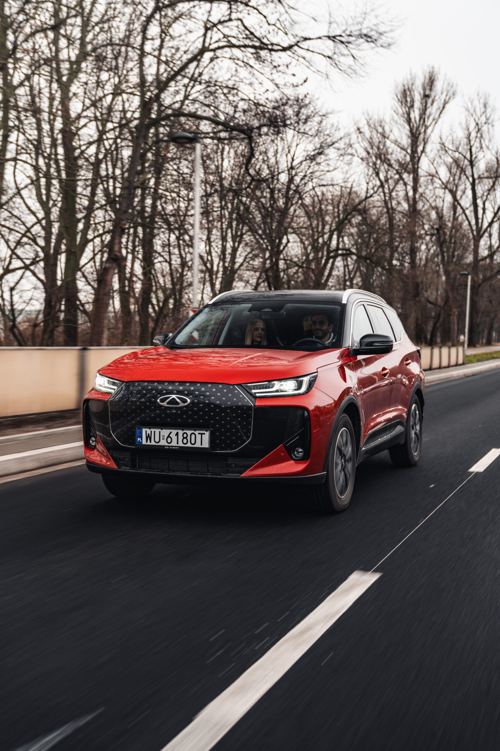 Chery Tiggo 7 w ruchu